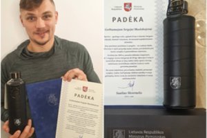 Valdžios padėka S. Maslobojevui už pasaulio titulą ir Lietuvos garsinimą – kukli gertuvė