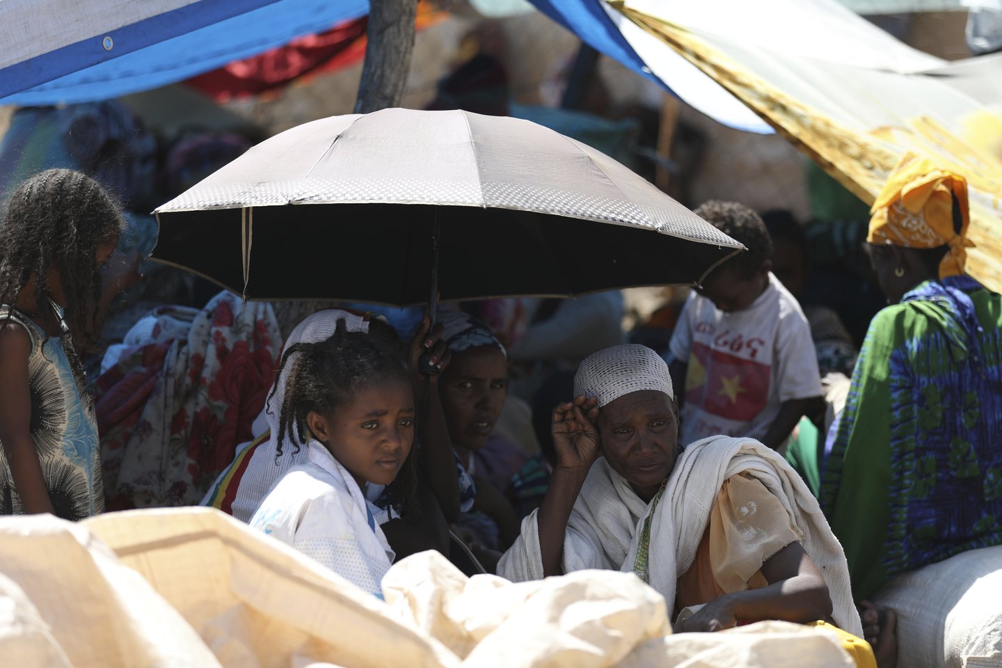 Etiopijai gresia humanitarinė krizė.<br>AP/Scanpix nuotr.