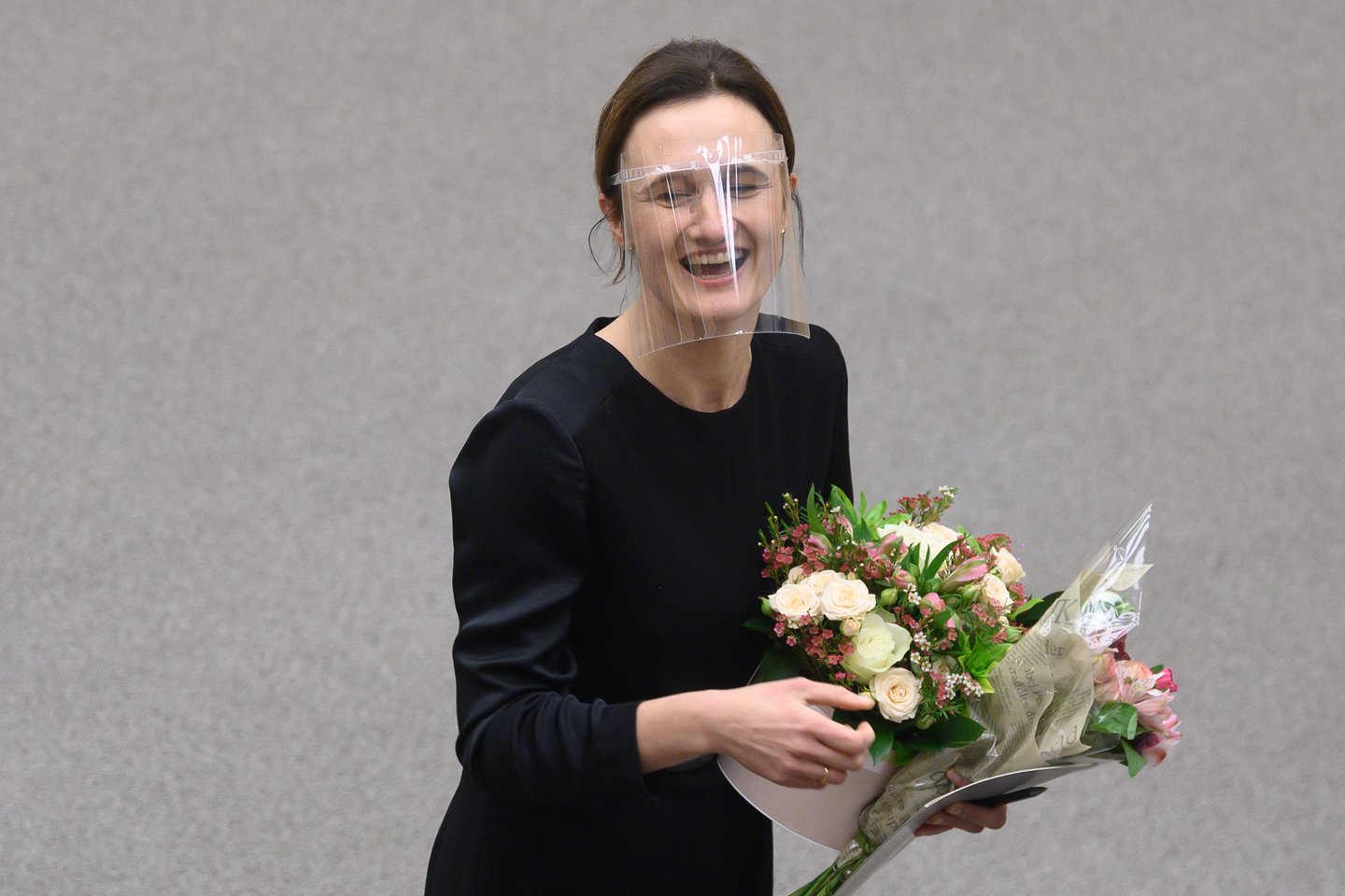 Penktadienį V.Čmilytė-Nielsen paskelbė, kad jai nustatytas koronavirusas.<br>V.Skaraičio nuotr.