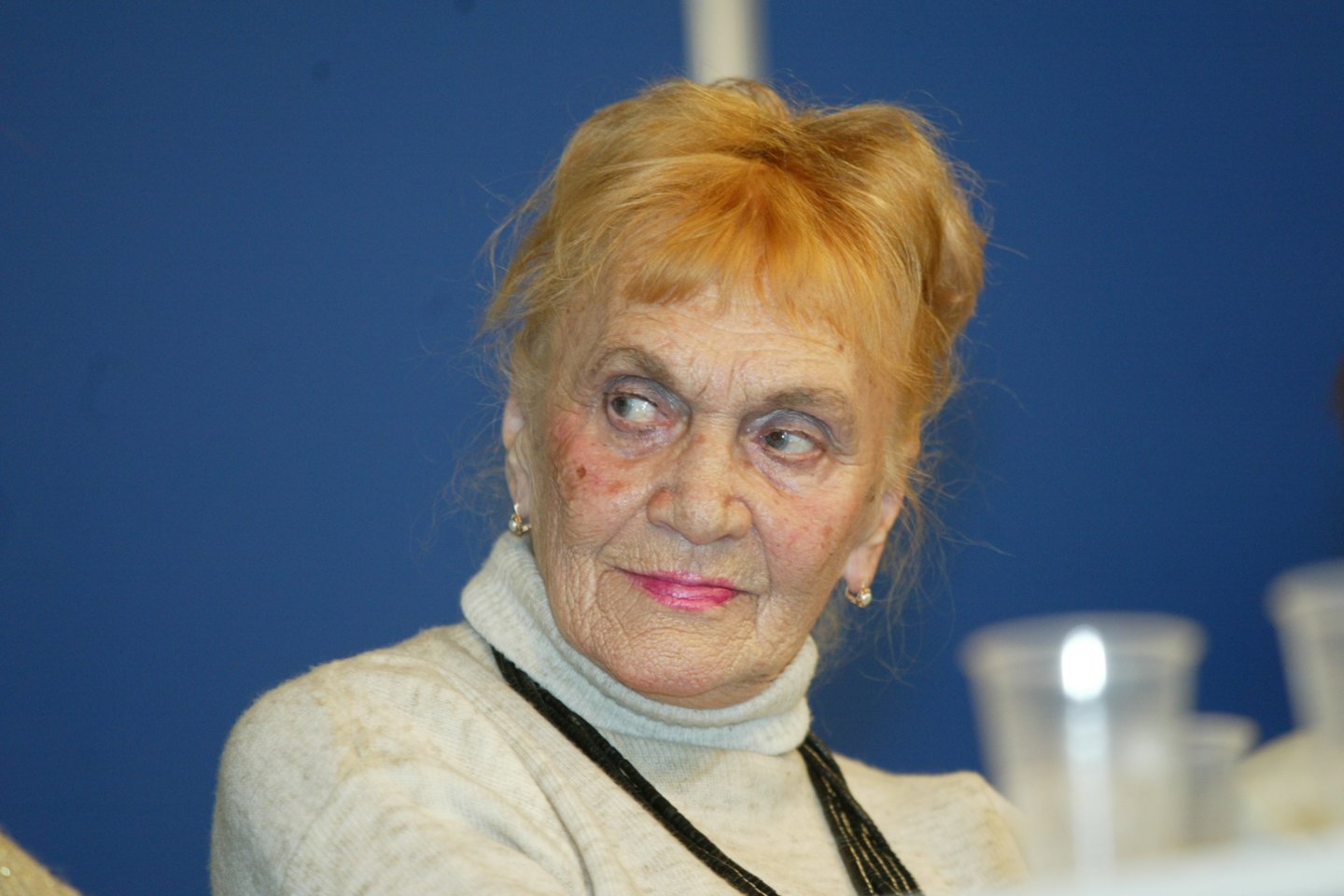 1926 m. gimė televizijos režisierė, scenaristė ir aktorė Galina Dauguvietytė. Mirė 2015 m.<br>P.Lileikio nuotr.