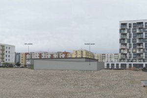 Naujakurių reikmėms suprojektavo parduotuvę – statybomis užbaigs kvartalą