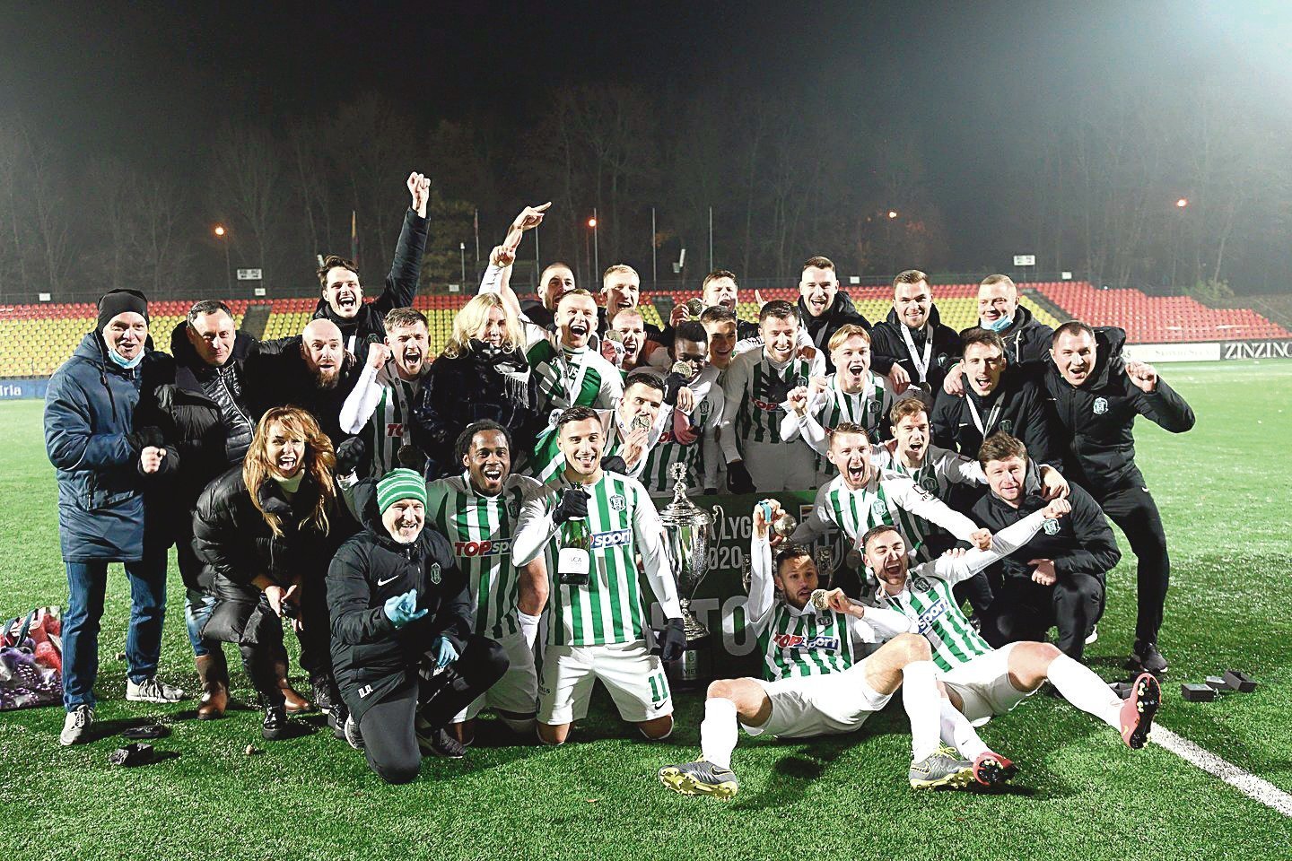 Vilniaus komanda po trejų metų pertraukos susigrąžino čempionų titulą.<br>V.Skaraičio nuotr.