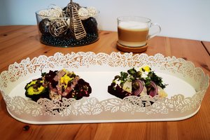 Daniški sumuštiniai su silke tiks ir užkandžiui, ir vaišių stalui