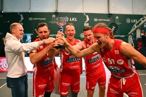 Į trijulių krepšinio elitą prasimušę Lietuvos klubai svajoja: „Būtų smagu susitikti finale“