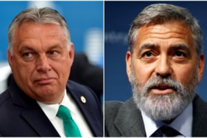 Vengrija puola George'ą Clooney dėl kritikos Budapešto vyriausybei