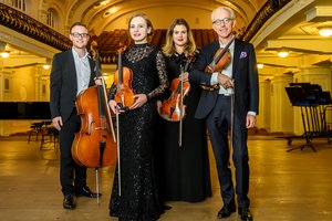 Virtualioje scenoje – retenybė: Jurgio Karnavičiaus kvartetai