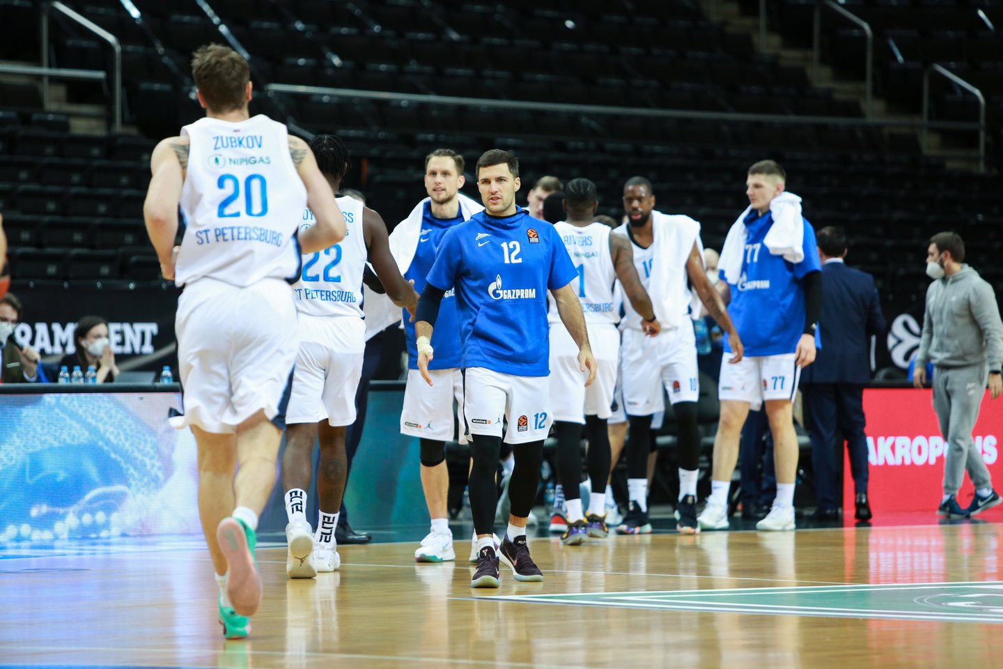 „Zenit“ treneris negailėjo liaupsių A. Gudaičiui: „Tai vienas mėgstamiausių mano žaidėjų“.<br>G.Bitvinsko nuotr.