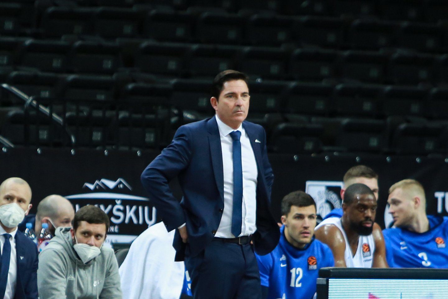 „Zenit“ treneris negailėjo liaupsių A. Gudaičiui: „Tai vienas mėgstamiausių mano žaidėjų“.<br>G.Bitvinsko nuotr.