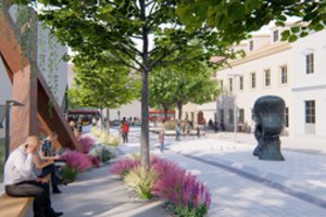 Sostinėje įrengs pėsčiųjų alėją – suplanavo įvairių pramogų