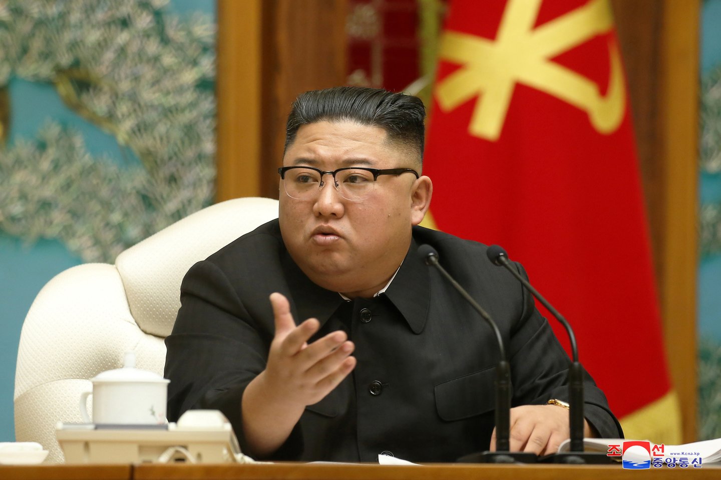 Kim Jong-uno sūnėno dingimas taip pat siejamas su Šiaurės Korėjos išlaisvinimo siekiančia organizacija. Ji į pasaulio akiratį pateko praėjusiais metais įvykdžiusi išpuolį ambasadoje Madride.<br> Reuters/Scanpix nuotr.