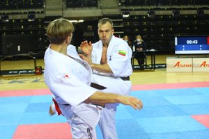 Sugrįžusiose karatė varžybose favoritai įrodė savo vertę