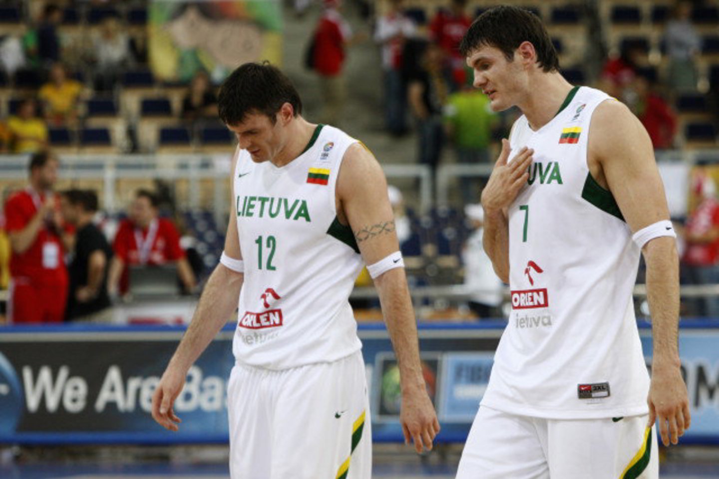 2009 metais Europos krepšinio čempionate Lietuvos rinktinė išgyveno tikrą košmarą.<br>M.Kulbio nuotr.