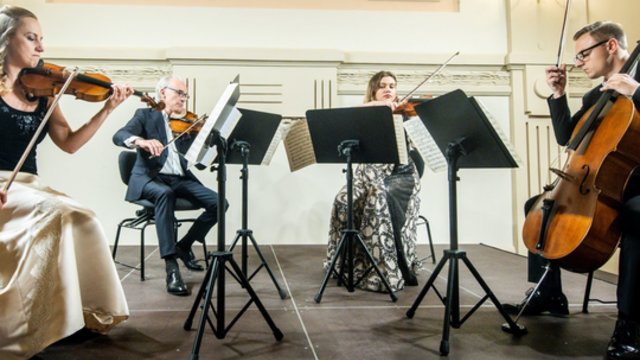 Valstybinio Vilniaus kvarteto virtualiame koncerte – užmirštas J. Karnavičiaus muzikos lobynas