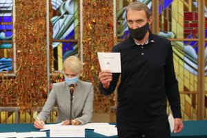 A. Juozaitis traukiasi iš Kartų solidarumo sąjungos-Santalkos Lietuvai pirmininkų