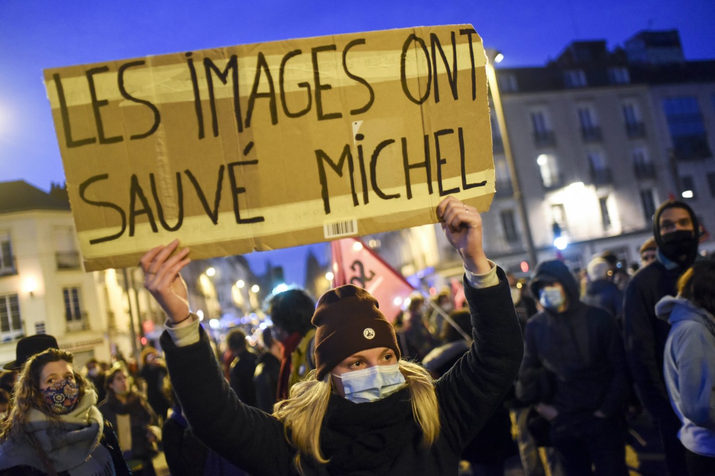  Protestai Prancūzijoje.<br>SIPA/Scanpix nuotr.