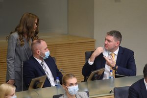 Seime – dar vienas COVID-19 atvejis: susirgo Darbo partijos narys V. Fiodorovas