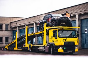 Į Saudo Arabiją išvyksta vardinis B. Vanago „Toyota Hilux“