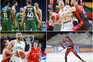 Lietuvos sporto savaitė: krepšininkų nesėkmės, V. Strolios gimtadienio dovana ir žingsnis į kitą Čempionų lygos etapą