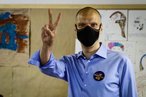 Brazilijos didžiausio miesto meras rinkimuose įveikė jam iššūkį metusį socialistą