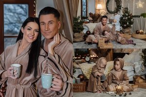 Su visa šeima įsiamžinęs Saulius Skambinas – apie neįprastas tradicijas: „Man Kalėdos tęsiasi iki pavasario“