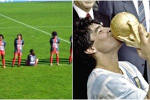 Sulaukė grasinimų mirtimi: futbolininkė atsisakė pagerbti Anapilin iškeliavusį D. Maradoną