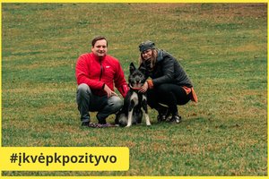 Nuo vaikystės apie šunelį svajojusi Jolanta namus suteikė išskirtinių akių gražuolei