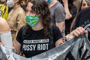 Maskvoje sulaikyta dar viena „Pussy Riot“ narė