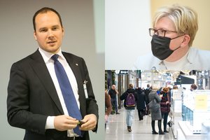 Ekonomistas: griežtam karantinui jau per vėlu, dabar reikia nestabdyti ekonomikos