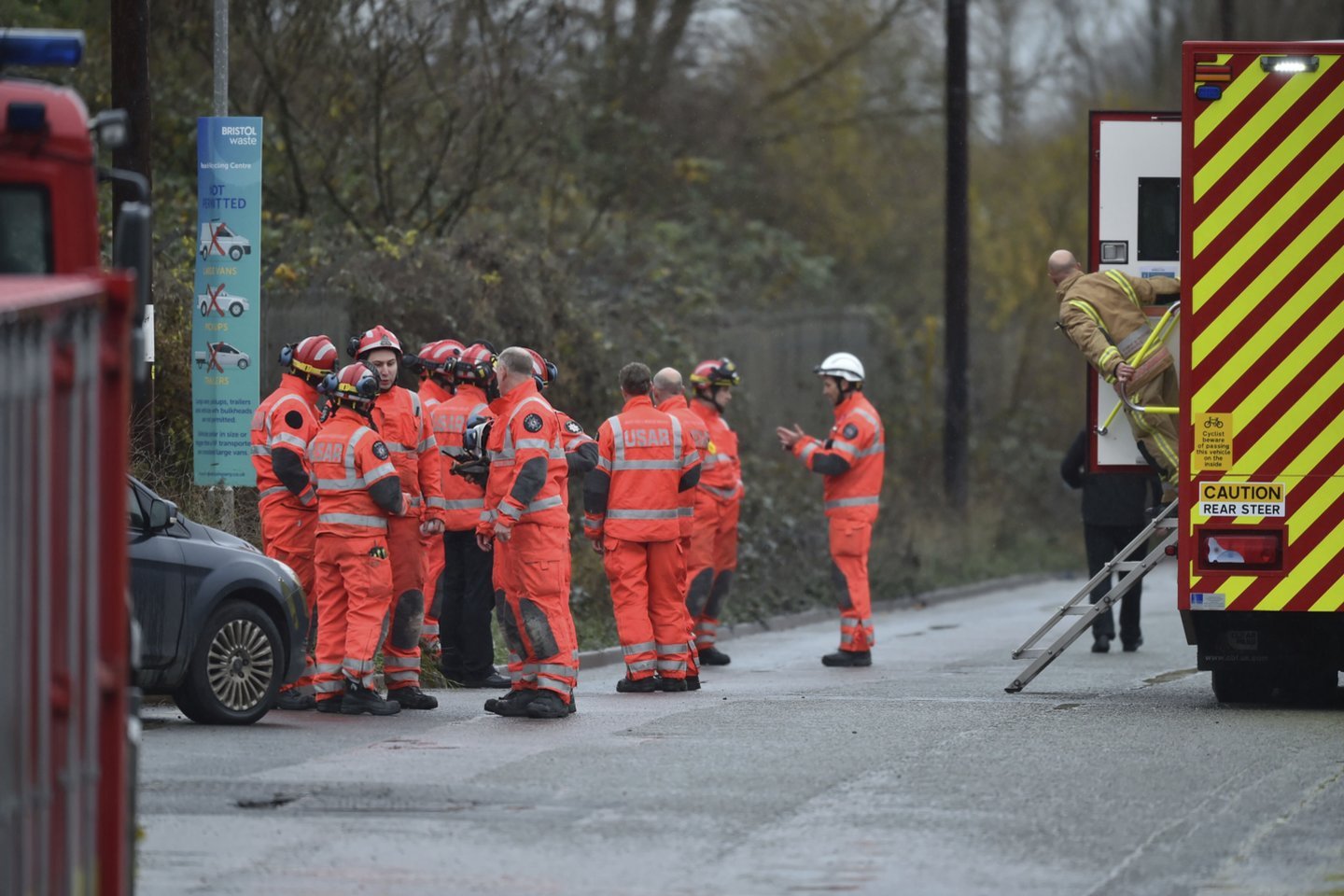 Anglijoje prie nuotekų valymo įrenginio nugriaudėjus sprogimui žuvo 4 žmonės.<br> AP/Scanpix nuotr.