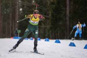 Pasaulio biatlono taurėje L. Banys užfiksavo karjeros rekordą