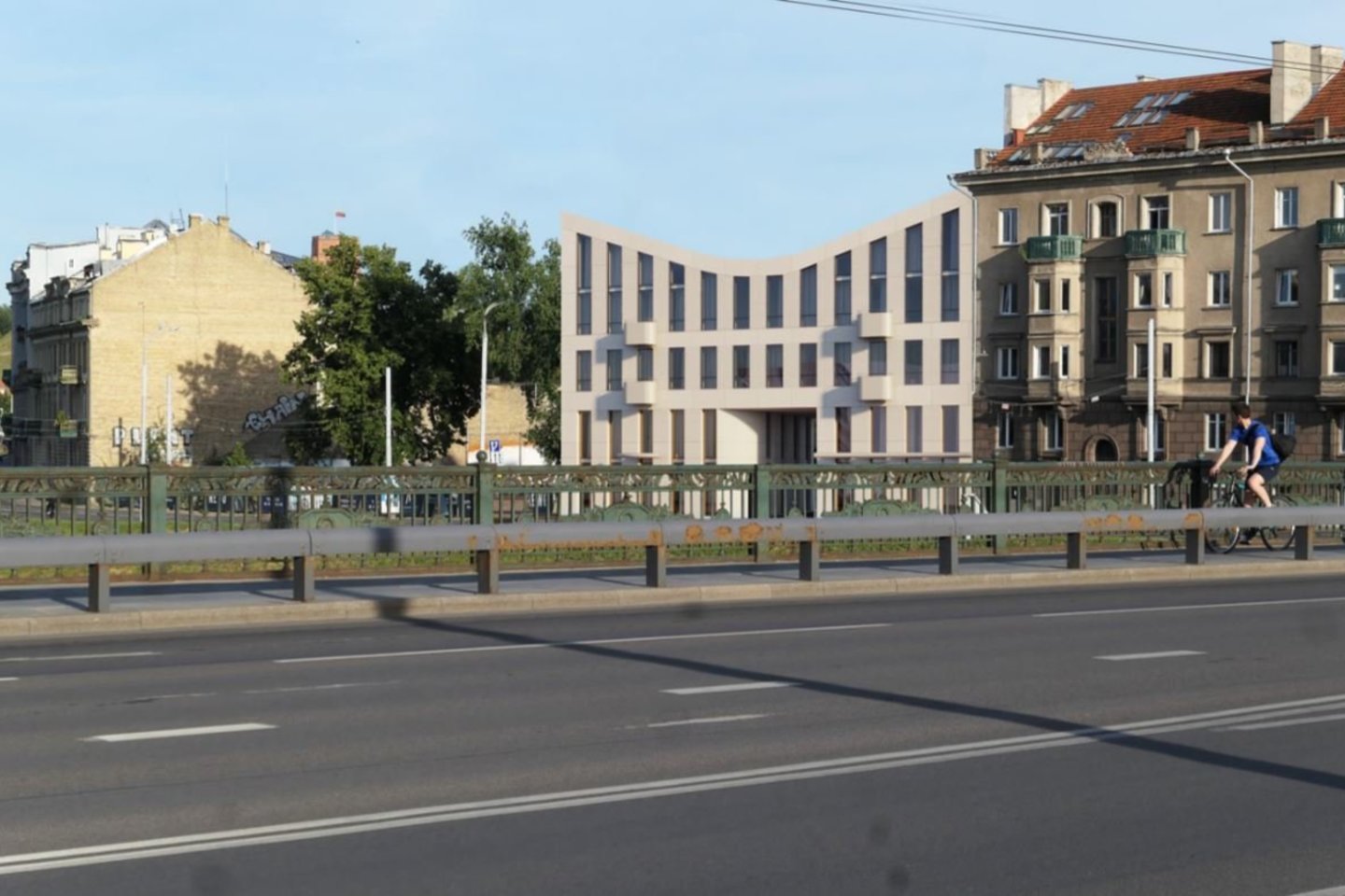 Vilniaus savivaldybės tinklapyje paskelbtas administracinio pastato paskirties keitimo į daugiabutį gyvenamąjį namą Žygimantų g. 13, Vilniuje, rekonstravimo projektas.<br>Vizual.