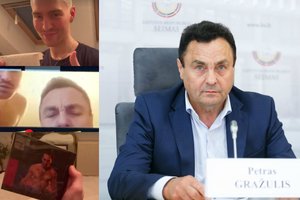 Po skandalu virtusios P. Gražulio transliacijos – G. Vagelio gestas: išsiuntė politikui dovaną