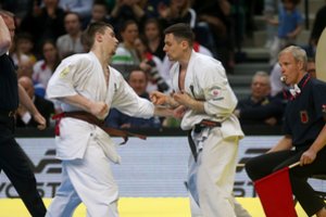 Karatė turnyro Varšuvoje desertas – kova tarp jauno lietuvio ir pasaulio vicečempiono