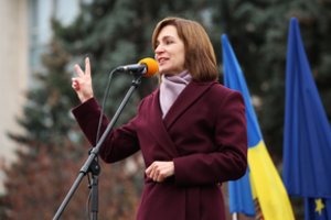 M. Sandu pareikalavo vyriausybės atsistatydinimo, pirmalaikių parlamento rinkimų