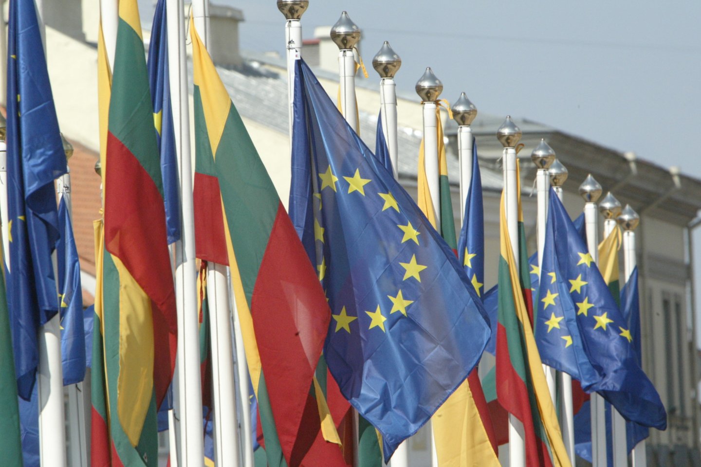 1995 m. Lietuva pateikė oficialų prašymą dėl narystės Europos Sąjungoje.<br>P.Lileikio nuotr.
