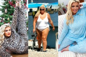 Numetusi 19 kg G. Collins stebina gerbėjus: rodo kasdien gražėjančią figūrą ir sulaukia pagyrų