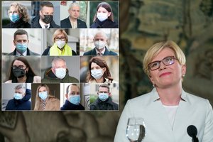 Baigta formuoti I. Šimonytės Vyriausybė: G. Nausėda pasirašė dekretą dėl ministrų kabineto sudėties