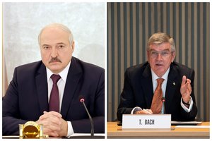 A. Lukašenka supyko dėl sankcijų: „Tegul Th. Bachas ir gauja įrodo mano kaltę“