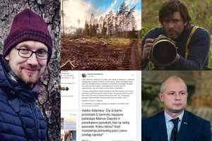 Po Labanoro gynėjo A. Gaidamavičiaus pareiškimo dėl netinkamo aplinkos ministro – M. Čepulio atsakas