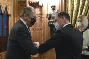 Neįprastas žingsnis: S. Lavrovas priėmė Vokietijos populistus