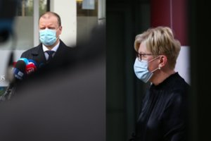 Paskutiniame laikinosios Vyriausybės posėdyje S. Skvernelis pratrūko: griežtai atsakė į I. Šimonytės išplatintą pareiškimą