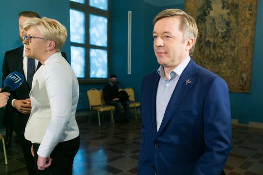 Ramūnas Karbauskis, Ingrida Šimonytė, Gabrielius Landsbergis