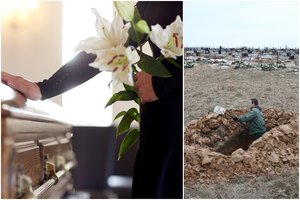 Laidotuvės COVID-19 pandemijos ir karantino metu: Italijos scenarijus Lietuvai būtų tragiškas