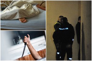 Po mylimosios žodžių apie turtingesnį meilužį klaipėdietis įsiuto: kruviną pusnuogį kūną rado kaimynai