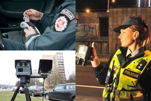 Biudžeto dar nepasiekė 1,7 mln. eurų už trikojų užfiksuotus pažeidimus: kas laukia baudų nemokančių vairuotojų