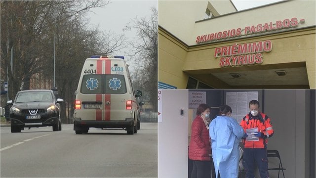 Kritinė situacija ligoninėse: trūksta greitosios ekipažų, žmonės pagalbos gali ir nesulaukti