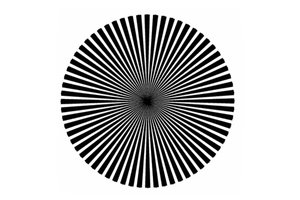 Kokį atspalvį matote centre? Tai atspindi jūsų protą