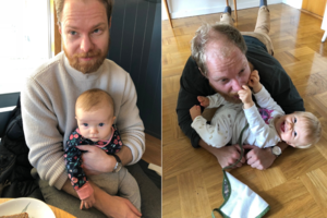 Lietuvoje gyvenantis ir dukrą prižiūrintis švedas: tėvystės atostogos naudingos visai šeimai