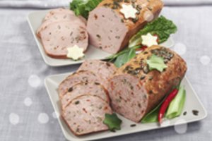 Gurmaniška kiaulienos išpjova, įdaryta džiovintais baravykais: padėję ant šventinio stalo neapsiriksite