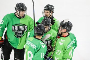 Pergalė Kauno derbyje leido „Kaunas Hockey“ pakilti į pirmąją poziciją Lietuvos čempionate 